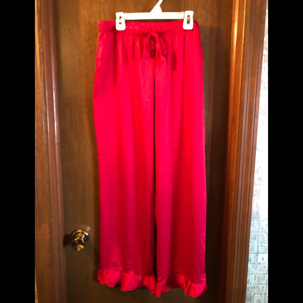 EUC Victoria Secret Ruffle Pajama Pants